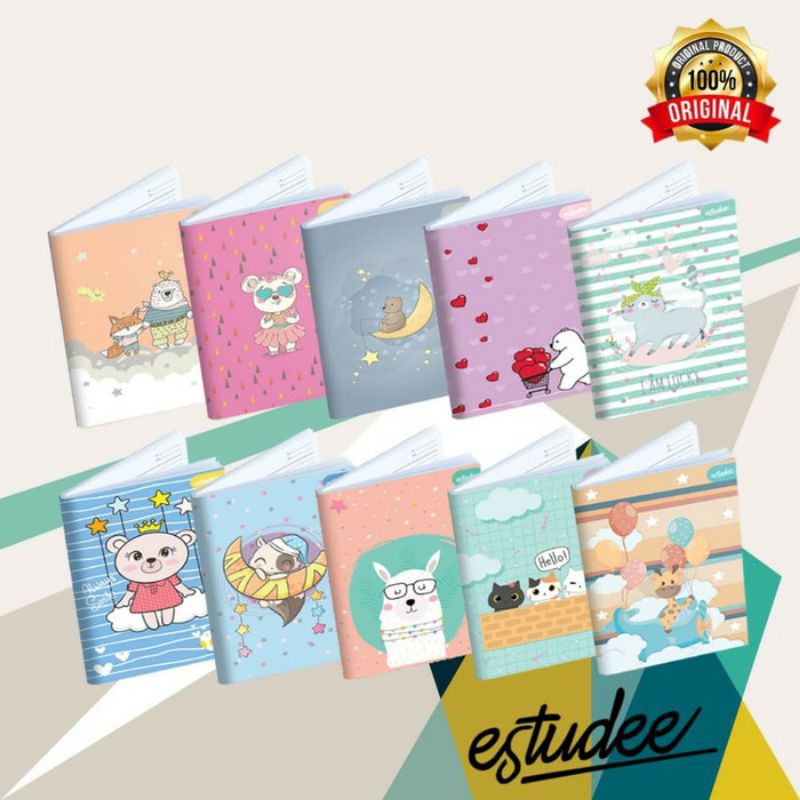 

BUKU TULIS MURAH ESTUDEE B5 FANCY PASTEL ISI 10