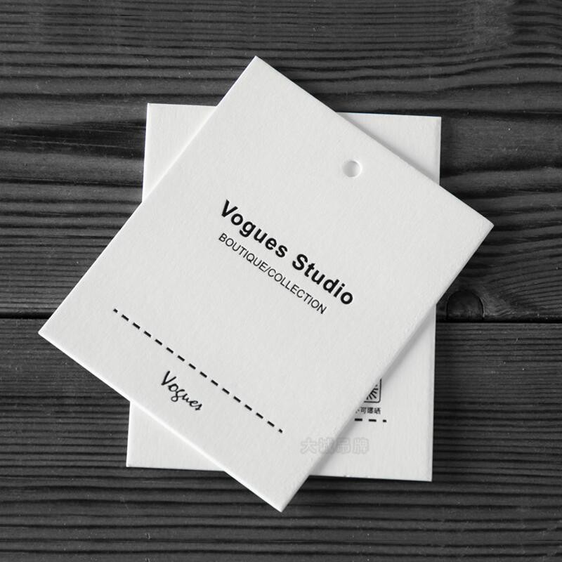 Hangtag Tebal AC700gsm | Hangtag distro | Label Hangtag