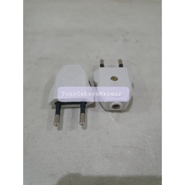 UTICON Steker Biasa / Steker Gepeng S-20N / Colokan Listrik / Plug SNI