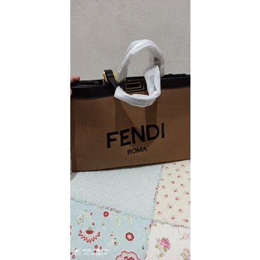 Tas Tote Fendi kanvas (new)