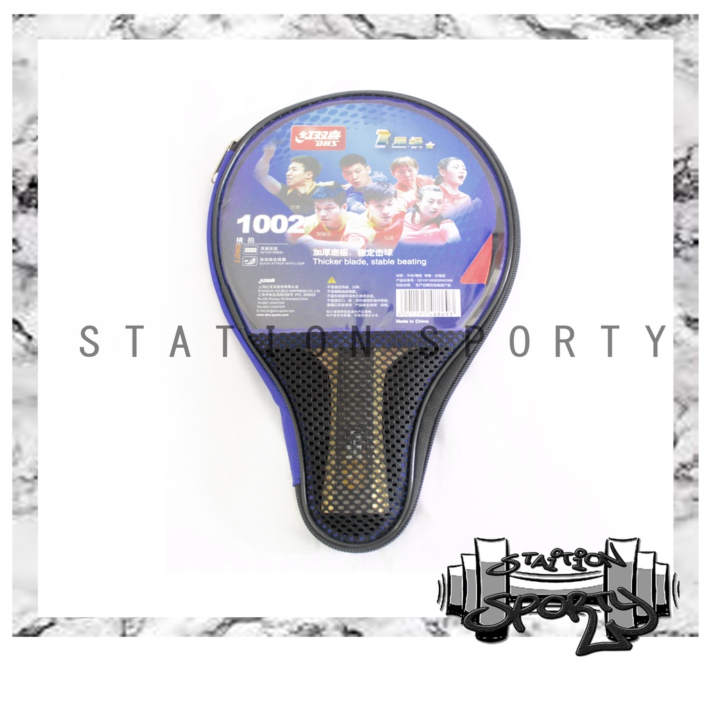 BET PINGPONG DHS 1002 /BAT PING PONG / TENNIS MEJA / DOUBLE HAPPINES 1002