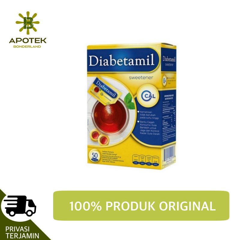 

DIABETAMIL SWEETENER 50 SACHET