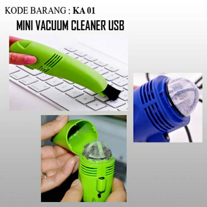 Vacuum Cleaner USB Mini Pembersih Keyboard Komputer Laptop Mobil RANDOM