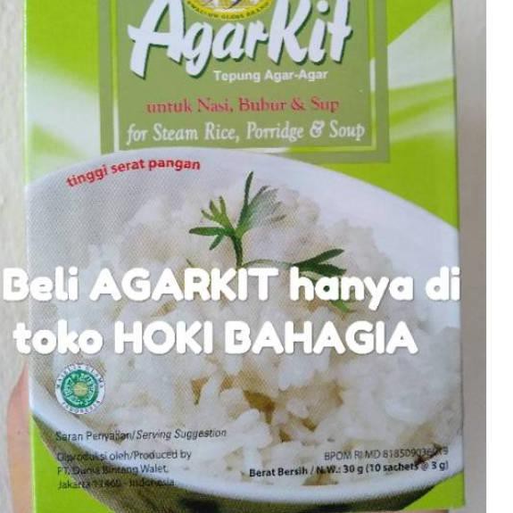 

COD AgarKit Agar kit/ Agar Agar untuk nasi berserat sepulen restoran Jepang
