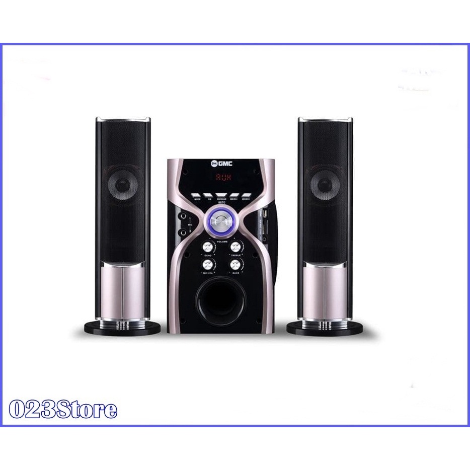 GMC 887G Bluetooth Multimedia Speaker Aktif ( SUARA MENGLEGAR Garansi resmi GMC)