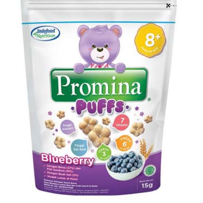Jual Promina Puff Blueberry Baby Snack 15gr Snek Beras Untuk Bayi 8