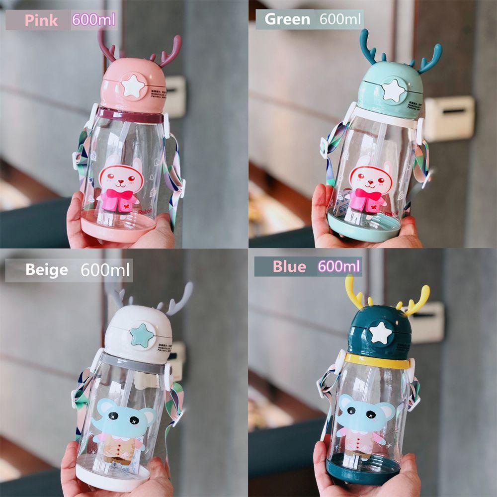 Suyo Botol Air Minum 600ML Motif Kartun Untuk Travel