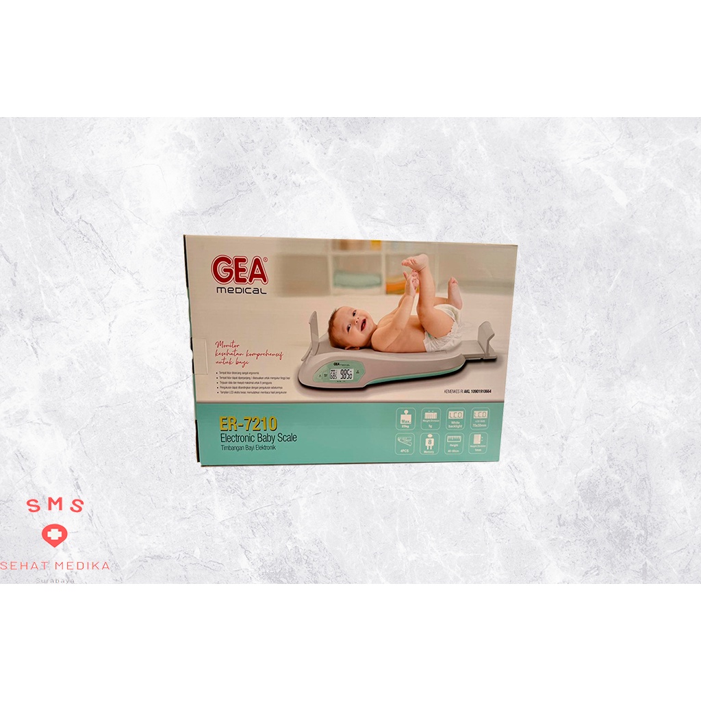 TIMBANGAN BAYI DIGITAL GEA / TIMBANGAN DIGITAL + PANJANG GEA / TIMBANGAN BAYI GEA ER 7210