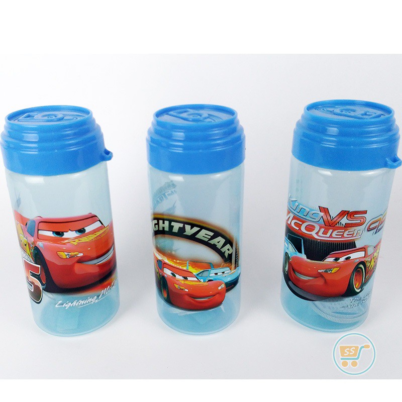 BOTOL MINUM CARS GELAS TEMPAT AIR WADAH BEKAL ANAK SEKOLAH TUMBLER SD TK PG PAUD SOUVENIR HADIAHKADO