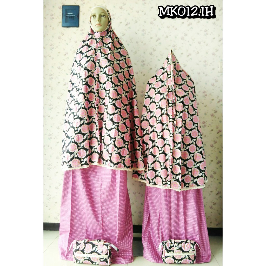 mukena couple murah / mukenah anak tanggung / mukena couple anak dan ibu