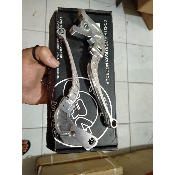 Handle Rem Satria 150 Satria Fu Tiger Silver Crg Model lipat