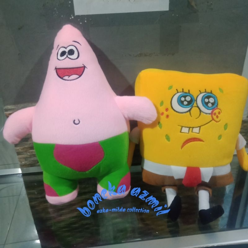 Boneka spongebob patrick/ sepasang