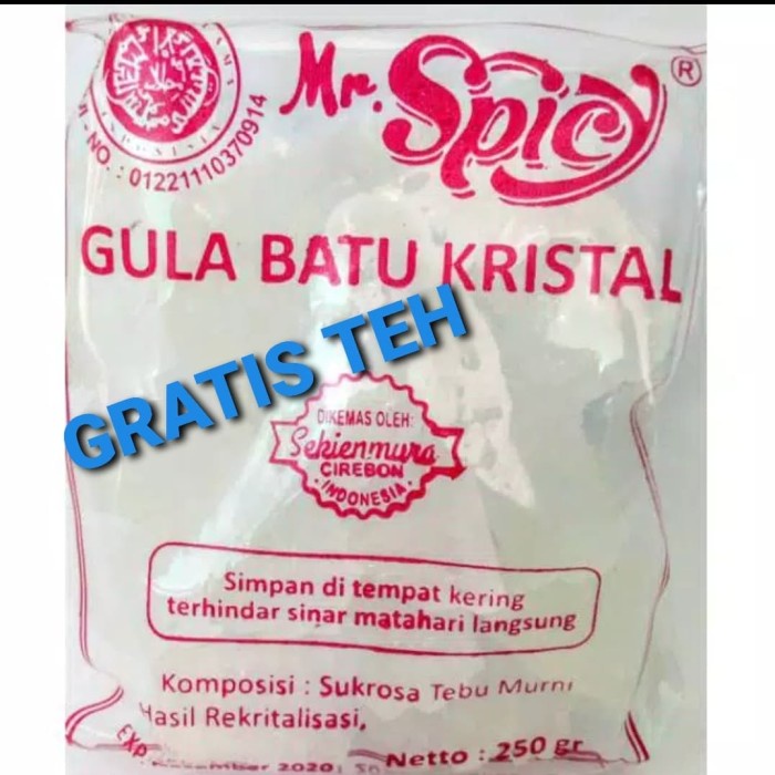 

SALE GULA BATU KRISTAL KHAS CIREBON 250gr