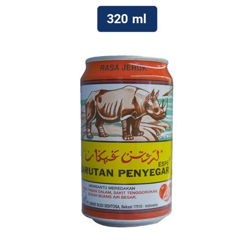 

Larutan Penyegar Cap Badak Rasa Jeruk 320ml