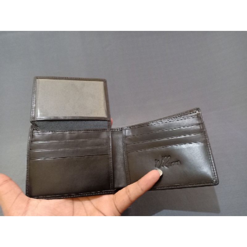 Dompet Kulit Pria Lipat Wr Kulit Sapi Asli