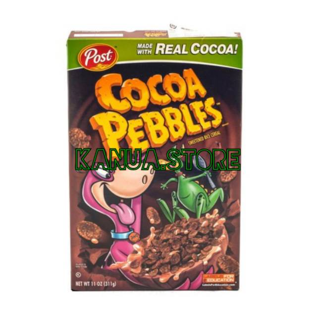 

Post Sereal Cocoa Pebbles 311 g sarapan pagi dengan susu lebih enak impor murah