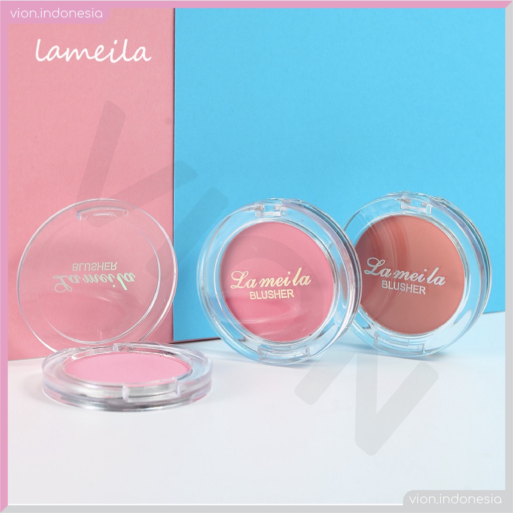 LAMEILA MINIPINK Blush On Palette Matte Perona Pipi Anti Air Tahan Lama Original LA017