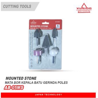 Batu Mata Gerinda Set Bor Tuner OSCO Asah Poles Mini 6mm - Batu Osco - Batu Baby - Mounted Stone 5pcs Murah