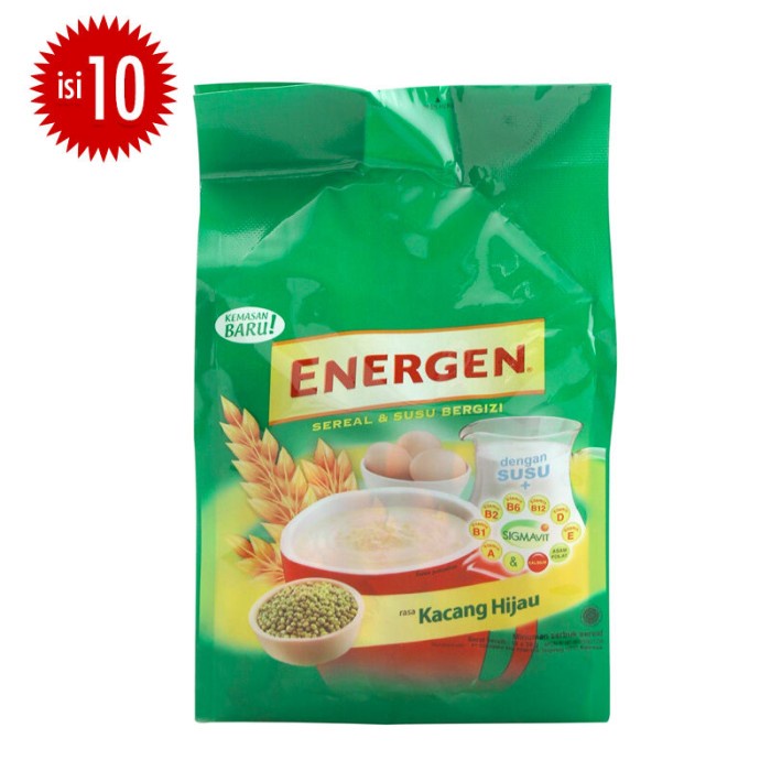 

Energen Kacang Hijau Bag 10S 31 Gr