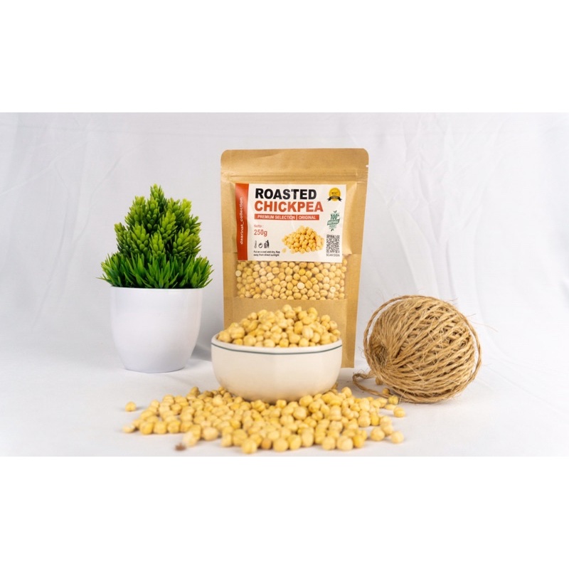 Kacang Arab Chikpeas Roasted  250 GRAM / Kacang Jagung