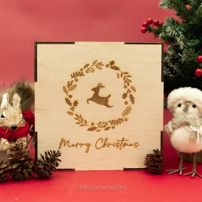 

[COD] Kotak Kayu Natal / Kotak Hampers Natal/ Kotak Kado Natal [COD]