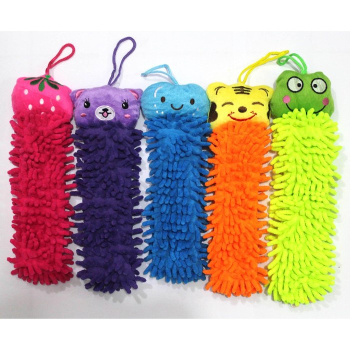 Hand Towel MicroFiber Lap Tangan Cendol/ Lap Tangan Karakter/ Lap Tangan Murah