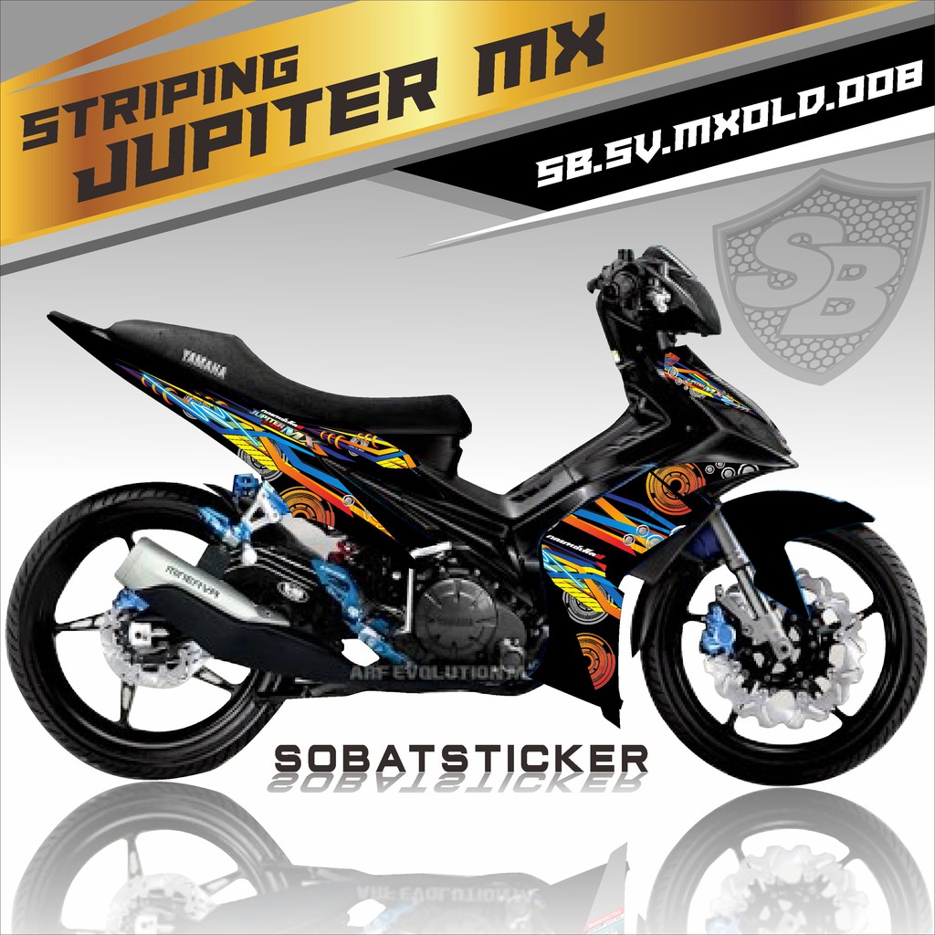 Striping JUPITER MX OLD -  Sticker Striping list Variasi JUPITER MX OLD 008