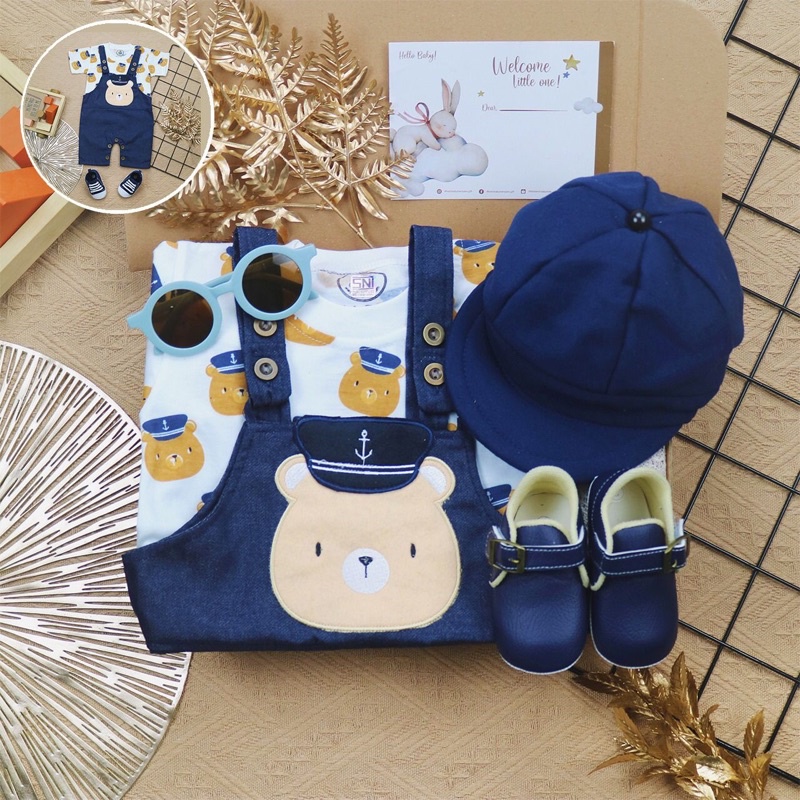 BARU! LIO045 Boys Baby Hampers 0-12 months/ Hampers bayi newborn/ Kado bayi/ baby boys gift set