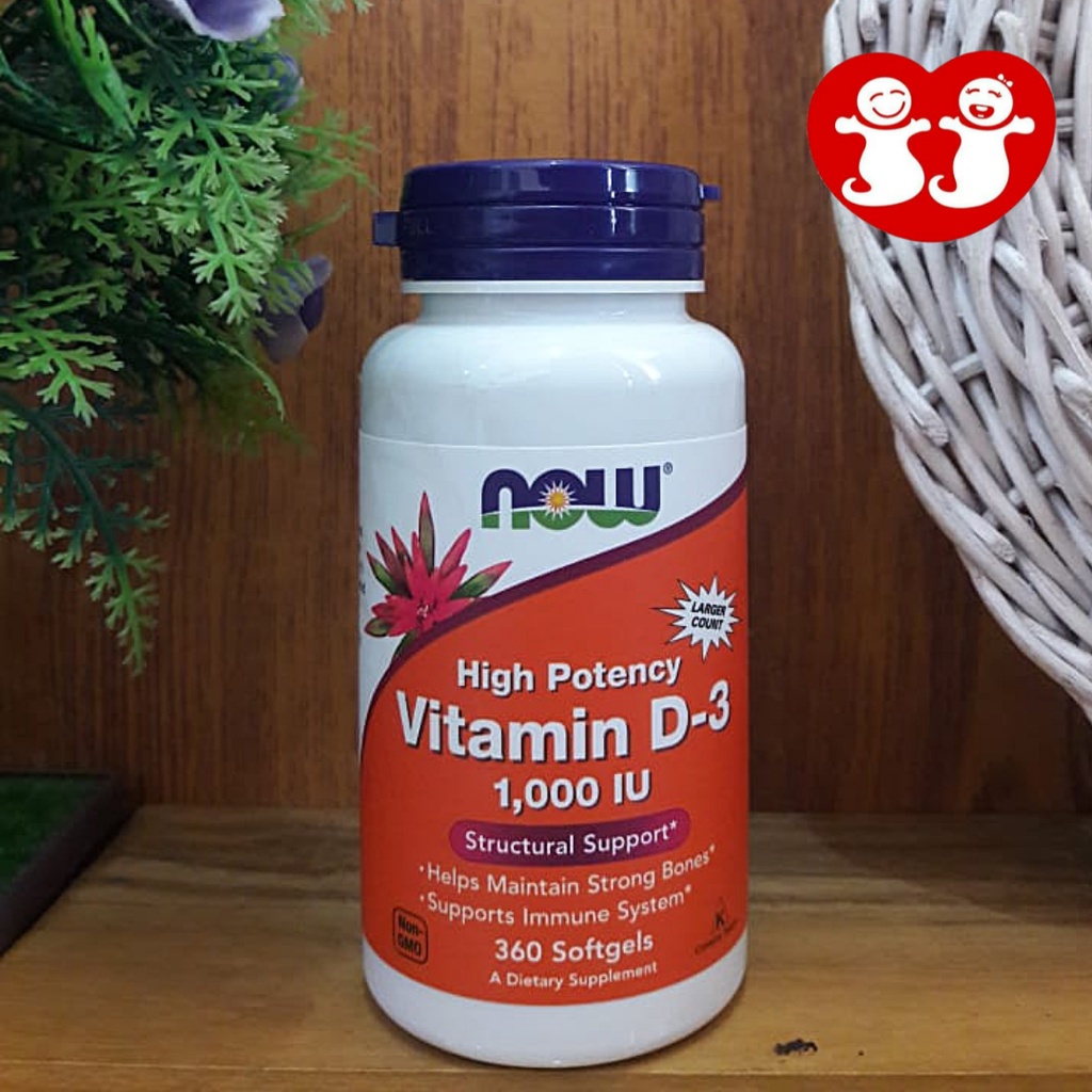 Now Vitamin D3 1000IU