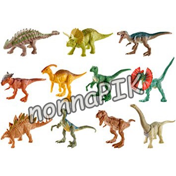 Mattel - Jurassic World Mini Action Dinos Blindpack - Blind Bag - Surprise Toys