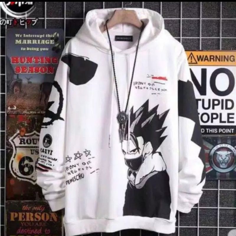 Anime hoddie jaket sweater fashion remaja