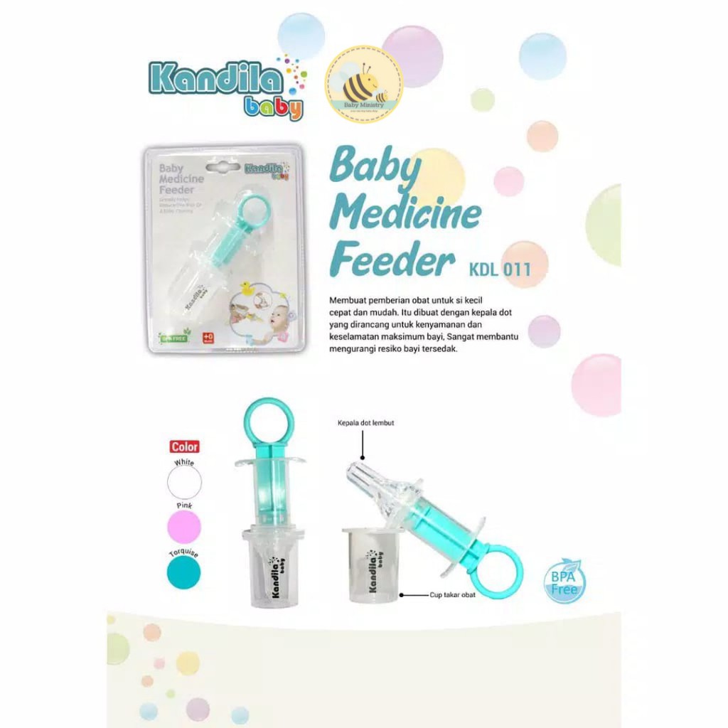 KDL011 / KDL011(2) KANDILA Baby Medicine Feeder // Pipet Obat