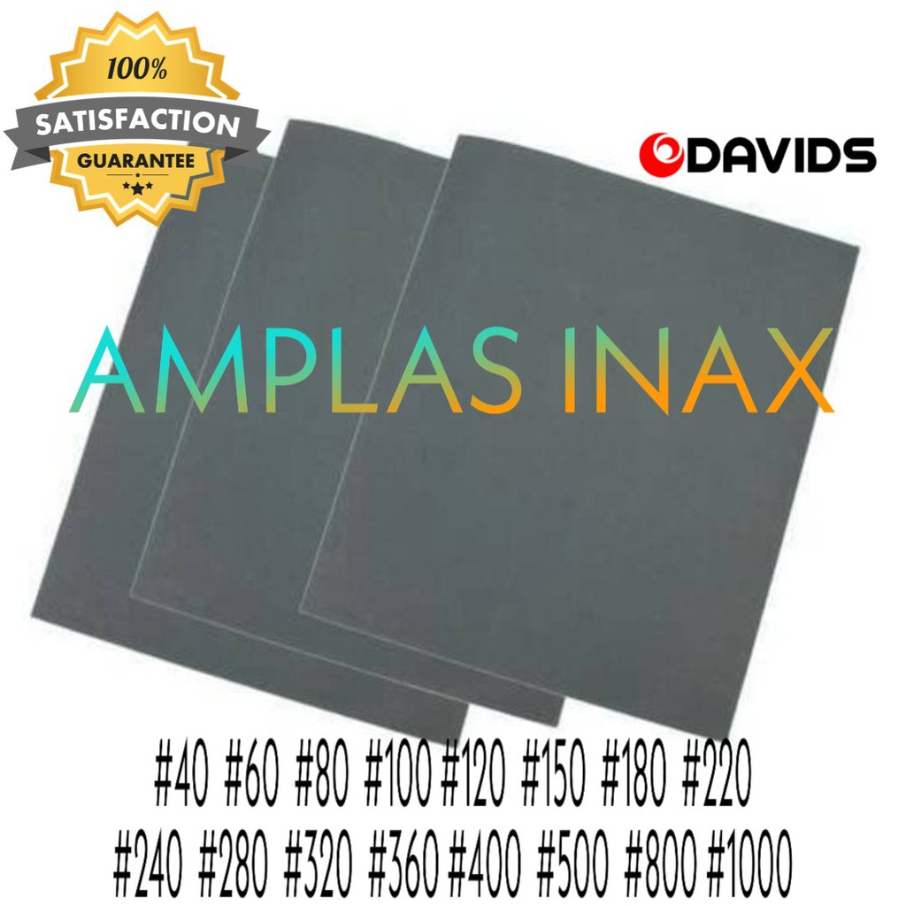 Amplas ampelas kertas gosok kayu tembok waterproof Inax