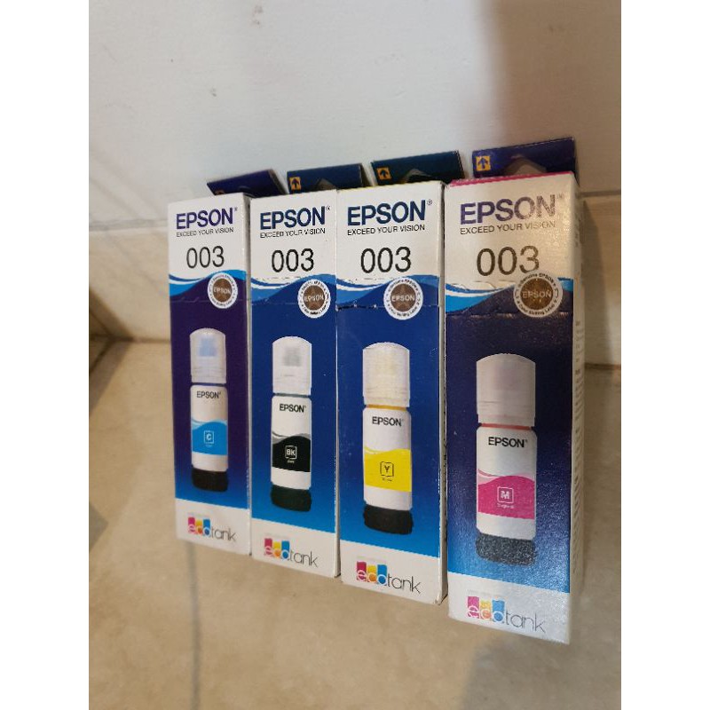 Tinta Epson 003 1set