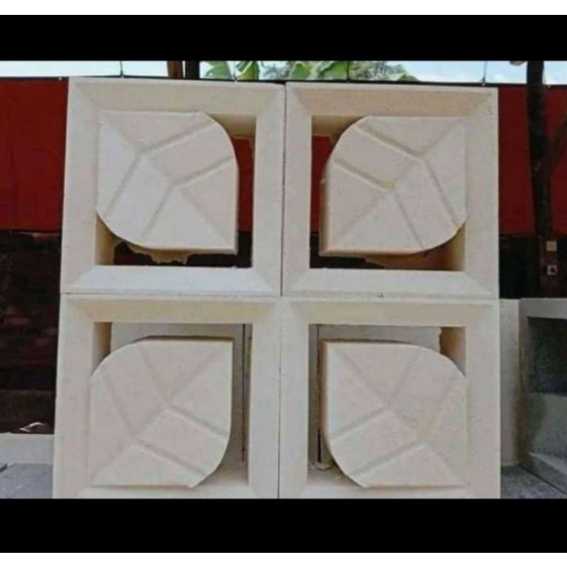 Roster beton minimalis/roster beton/lubang angin/anti tampias/roster unik