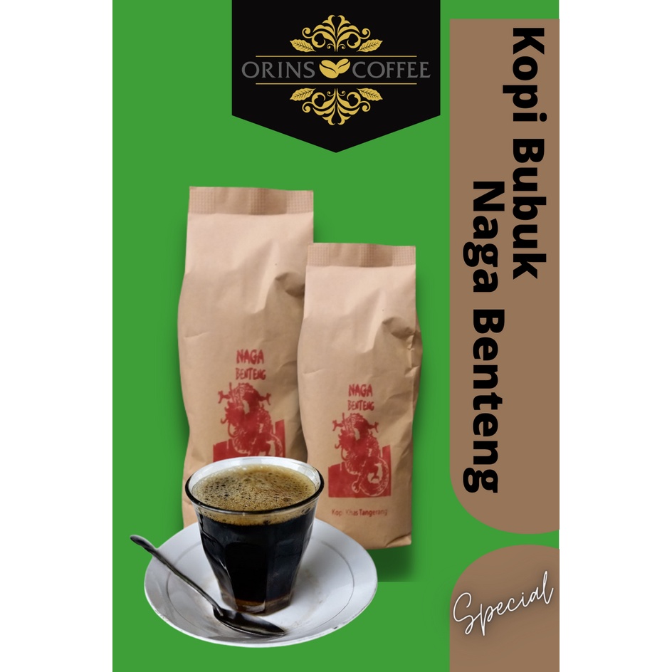 

OrinsCoffee Kopi Bubuk Naga Benteng 100gr