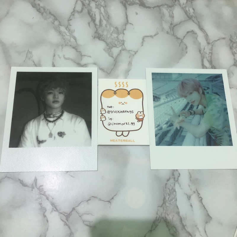 JISUNG POLA NCT DREAM HELLO FUTURE HELLO VER POLAROID PC