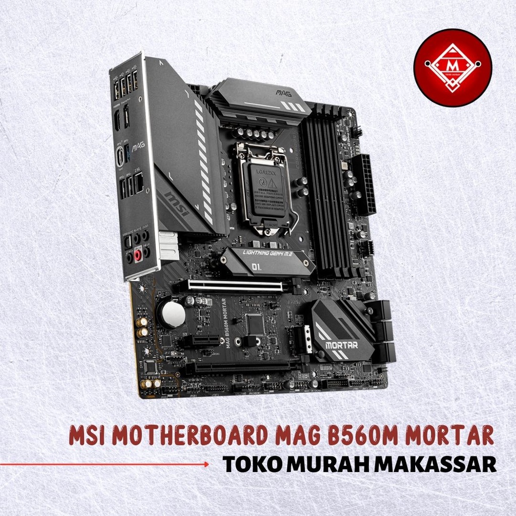 MSI MOTHERBOARD MAG B560M MORTAR / MOTHERBOARD MSI B560M MORTAR / MAIN-MS18