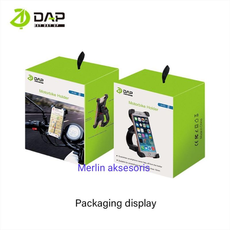 DAP D-CZ2 Motorbike Holder-Holder Untuk Di Motor Original DAP