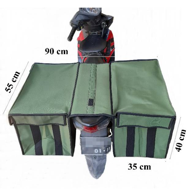 AM TAS OBROK BOX MOTOR MODERN WATERPROOF DELIVERY KURIR ...