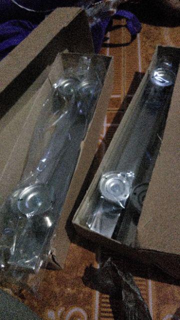 Handle Gagang Tarikan Pintu Rumah ( Persegi Putih Stainless )