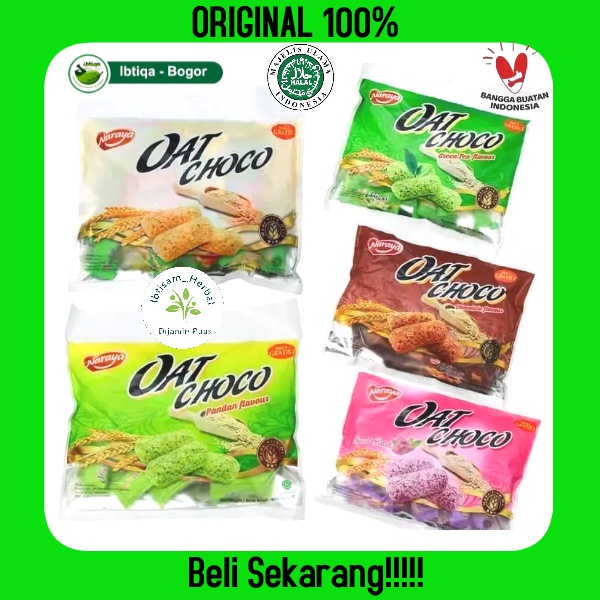 

Naraya Oat Choco Netto 400 gr (Isi 40 pcs x @10gr) Original