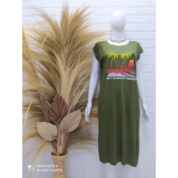Daster (Dress) Kaos Bali Bambu Pantai