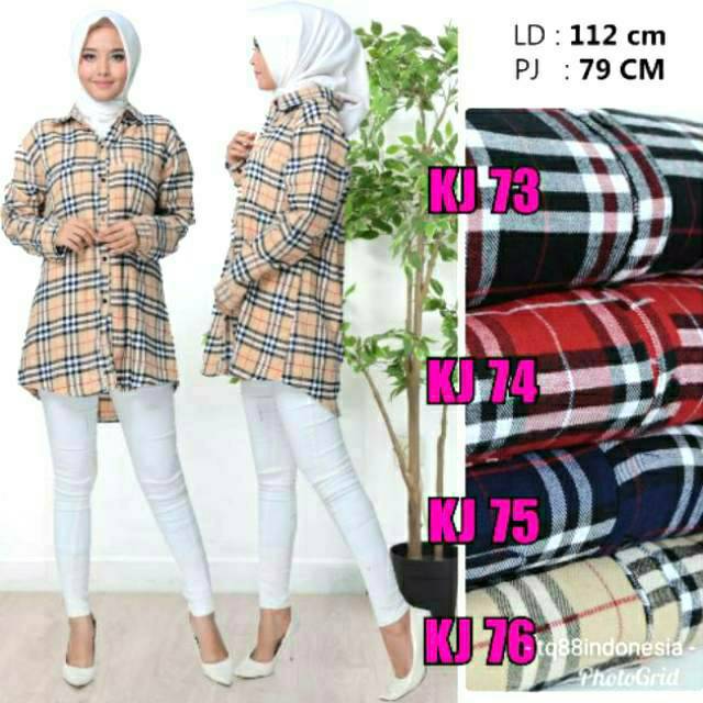 Kemeja flanel/kemeja flanel wanita/kemeja flanel jumbo/kemeja kotak/boyfriend shirt/hem kotak