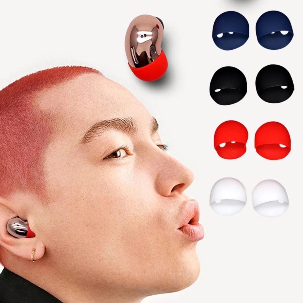 Case Bahan Silikon Tahan Debu Anti Jatuh Untuk Samsung Galaxy Buds Live