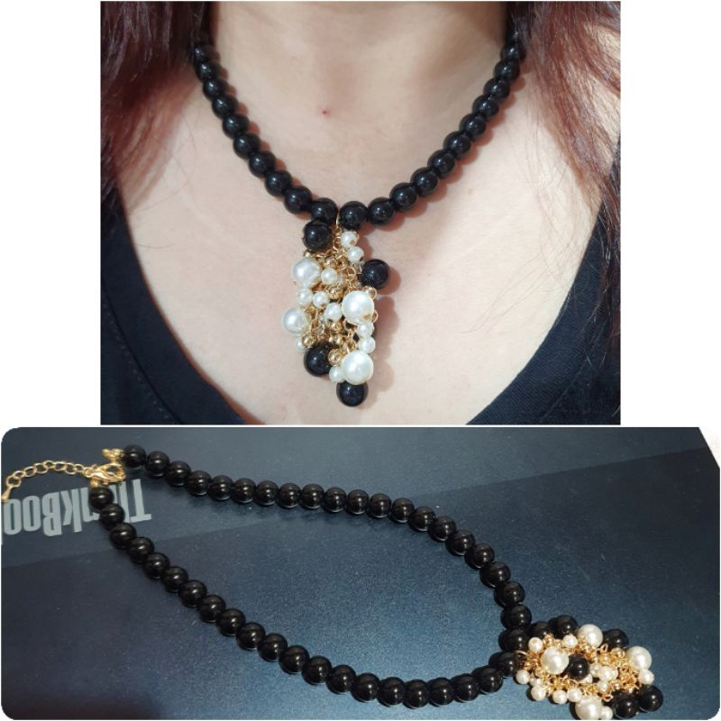 Kalung Premium Quality Anti karat anti alergi Kalung Branded Band  mix Silver925 perak Ts024391