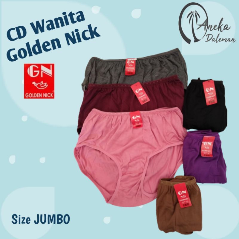 Celana dalam wanita GN jumbo/CD jumbo Golden nick/CD cewek jumbo