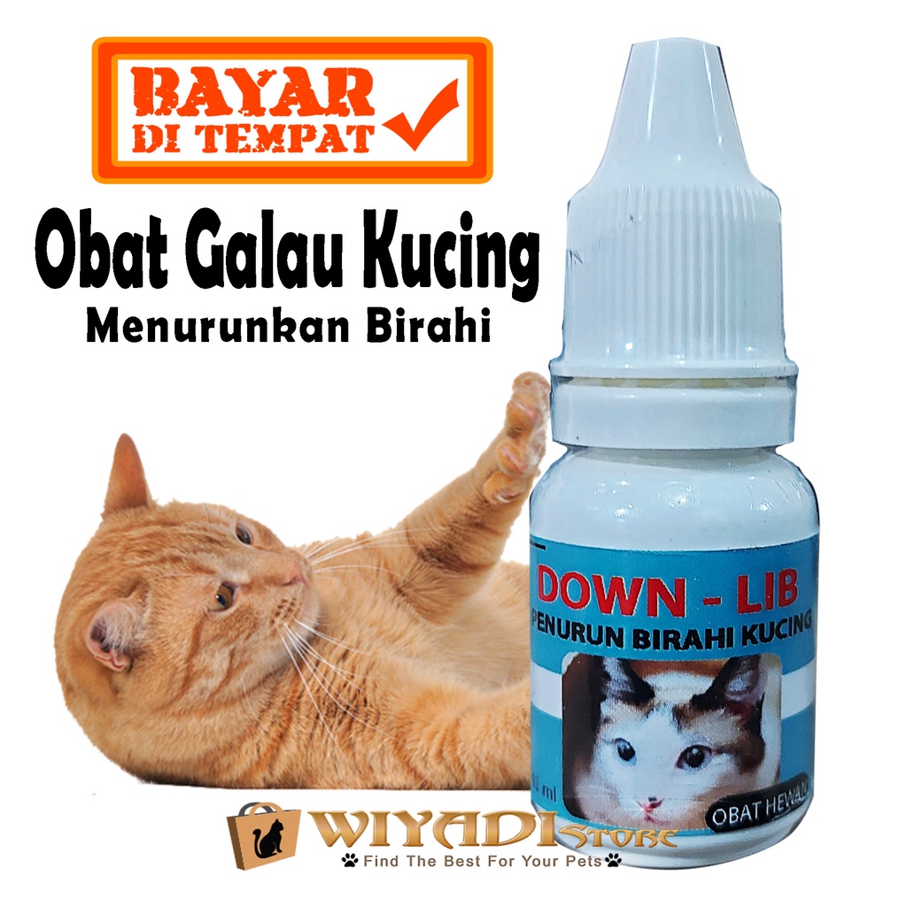 Down LIB 10ml Penurun Birahi Gairah kucing Kawin