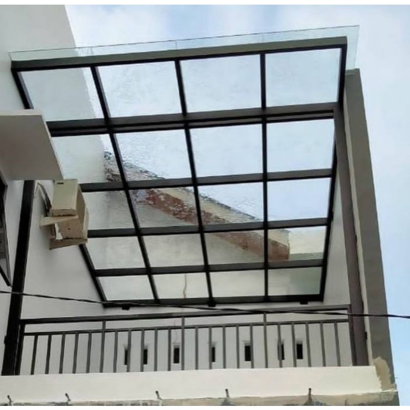 KANOPI SOLARTUFF ALDERON POLYCARBONATE SOLARFLAT MINIMALIS