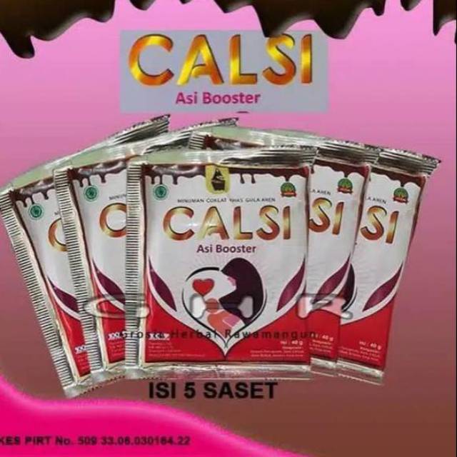 

CALSI Asi Booster 900% susu cokelat Mbah uti